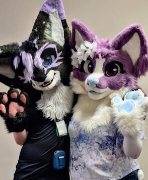 Pictured with DakotatheBean