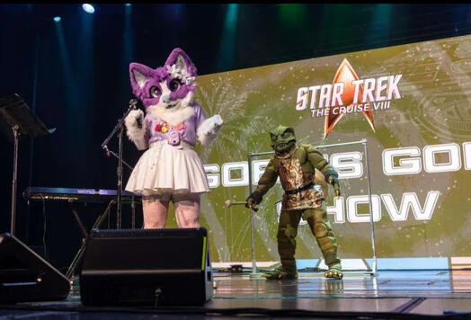 Gorn's Gong Show, Star Trek: The Cruise: Photo Credits to ECPCruises