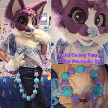 Pastel Galaxy Collar
